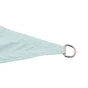 Voile d'ombrage triangulaire, L.360 x l.360 cm, bleu laguna