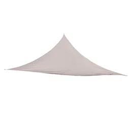 Voile d'ombrage triangulaire, L.360 x l.360 cm, taupe