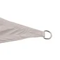 Voile d'ombrage triangulaire, L.360 x l.360 cm, taupe