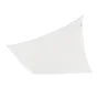 Voile d'ombrage rectangulaire, L.400 x l.295 cm, blanc