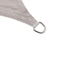 Voile d'ombrage rectangulaire, L.400 x l.295 cm, taupe