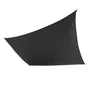 Voile d'ombrage rectangulaire, L.400 x l.295 cm, gris anthracite