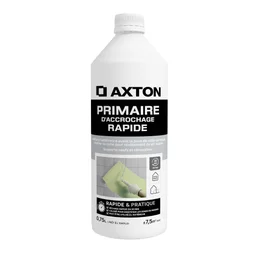 Primaire d'accrochage interieur/exterieur sec en 30 min AXTON 0.75L