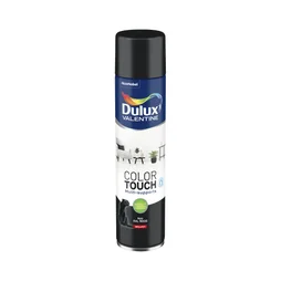 Peinture aérosol Color Touch, DULUX VALENTINE, 600 ml RAL 9005 brillant noir