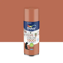 Bombe de peinture Color touch DULUX VALENTINE terre cuite mat 400 ml