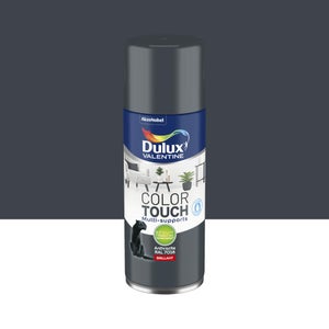 Peinture aérosol Color Touch, DULUX VALENTINE, 400 ml RAL 7016 brillant anthracite