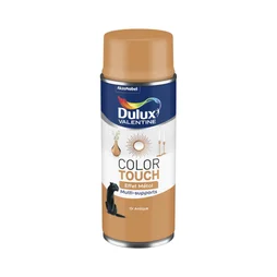 Bombe de peinture Color touch effet metal DULUX VALENTINE or antique 400 ml