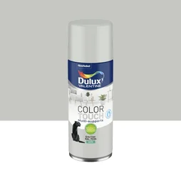 Bombe de peinture Color touch DULUX VALENTINE gris clair RAL 7035 satiné 400 ml
