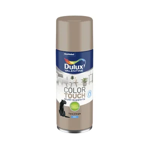 Bombe de peinture Color touch DULUX VALENTINE terre d'argile mat 400 ml