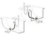 kit évacuation horizontale siphon inclus EQUATION