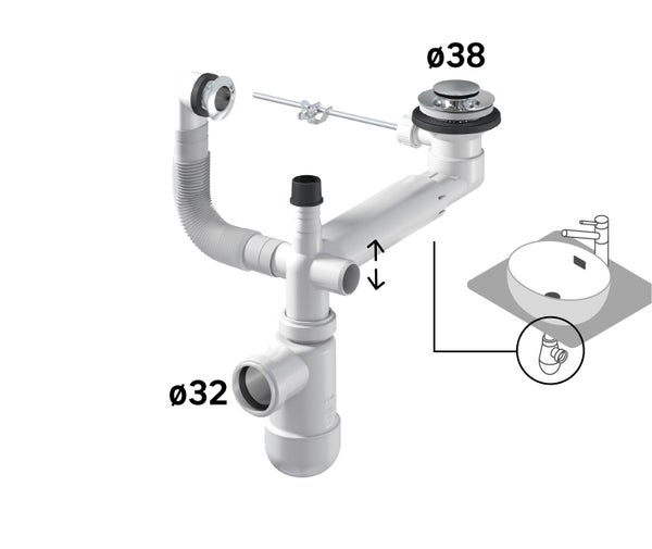 KIT siphon sdb gain place NEO1 EQUATION