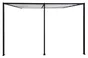 Pergola vedas en aluminium pour canisse 3X3M