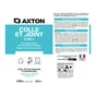 Colle et joint pate, interieur, blanc AXTON 0.34KG