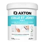 Colle et joint pate, interieur, blanc AXTON 0.9KG