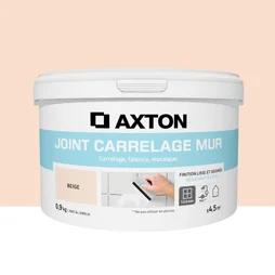 Joint pate carrelage / mosaique AXTON beige 0.9KG