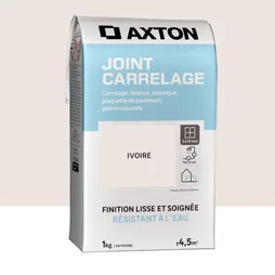 Joint poudre carrelage / mosaique superieur a 3mm AXTON ivoire 1KG
