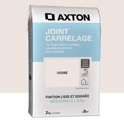 Joint poudre carrelage / mosaique superieur a 3mm AXTON ivoire 2KG