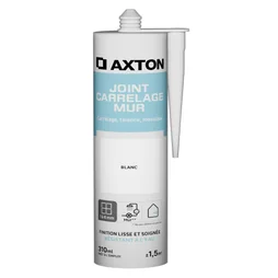 Joint pate carrelage / mosaique AXTON blanc 310ML