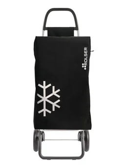 Chariot de course 2 roues fixe 40l sac tout isotherme rolser igloo mf noir