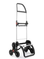 Chariot de course 6 roues pliant 43l monte escaliers rolser i-max mf rouge