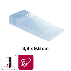 Cale porte INSPIRE 3.8 x 9.6 cm transparent