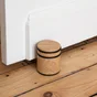 Bloque porte INSPIRE coloris hêtre hauteur 8,1 x diam. 7,2 cm