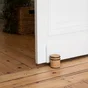 Bloque porte INSPIRE coloris hêtre hauteur 8,1 x diam. 7,2 cm