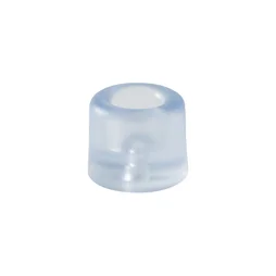 Butée sol mur INSPIRE d 3 x h 2.5 cm transparent