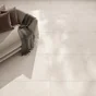 Carrelage sol intérieur effet pierre blanc Avertino l.60 x L.60 cm
