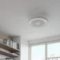 Ventilateur de plafond avec éclairage led, Estepa, INSPIRE, blanc