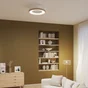 Ventilateur de plafond avec éclairage led, Cambil,, INSPIRE, bois et blanc