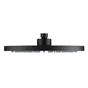 Pomme de douche haute ronde, SENSEA Kouta, L.25 x l.25 cm, noir