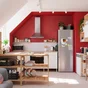 Meuble bas 60cm 1 porte/1 tiroir ELEKI blanc