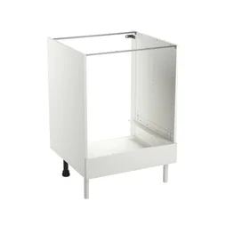 Meuble bas 60cm four ELEKI blanc