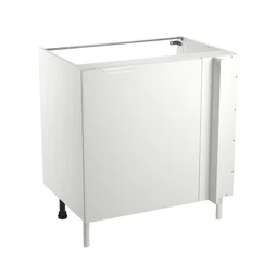 Meuble bas A 80cm angle ELEKI blanc