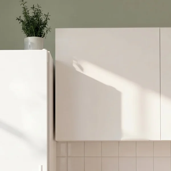 Meuble haut 60cm 1 porte ELEKI blanc