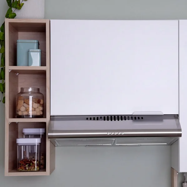 Meuble haut S 60cm 1 porte ELEKI blanc