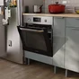 Meuble bas 60cm four ELEKI gris