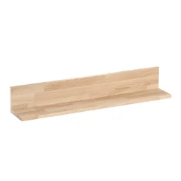 Etagère en bois , H.12.6 x L.80 cm x P.14.5 cm, Ep.1.6 cm Eleki DELINIA