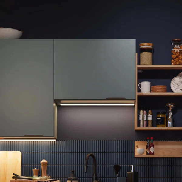 Meuble haut S 60cm 1 porte ELEKI gris
