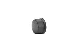 Lot de 2 bouchons sortant pour tube de penderie, MyTube, diam.25 mm, noir mat