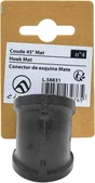 Coude 45 degrés, MyTube, diam.25 mm, noir mat