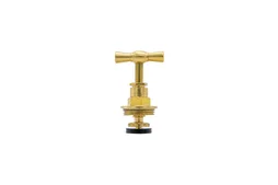 Valve décorative, MyTube, diam.1,9 cm dorée