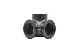 Raccord en Y pour 3 tubes, MyTube, diam.25 mm, noir mat
