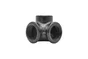 Raccord en Y pour 3 tubes, MyTube, diam.25 mm, noir mat