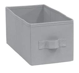 Panier SPACEO Kub gris H.14 x l.14 x P.31 cm
