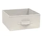 Panier SPACEO Kub beige H.14 x l.31 x P.31 cm