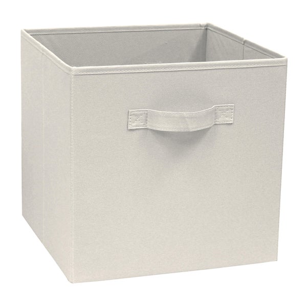 Panier SPACEO Kub beige H.31 x l.31 x P.31 cm