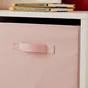 Panier SPACEO Kub rose H.31 x l.31 x P.31 cm