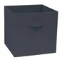 Panier SPACEO Kub noir H.31 x l.31 x P.31 cm